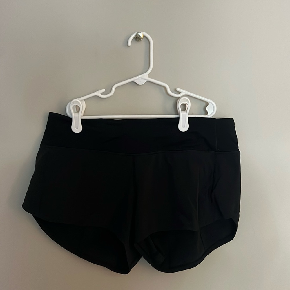lulu speed up shorts black 2.5"